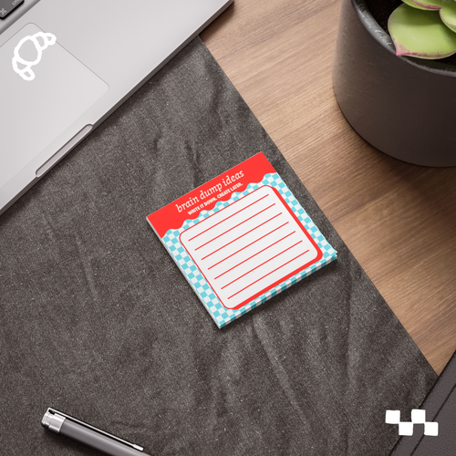Creator Brain Dump Sticky Note Pad