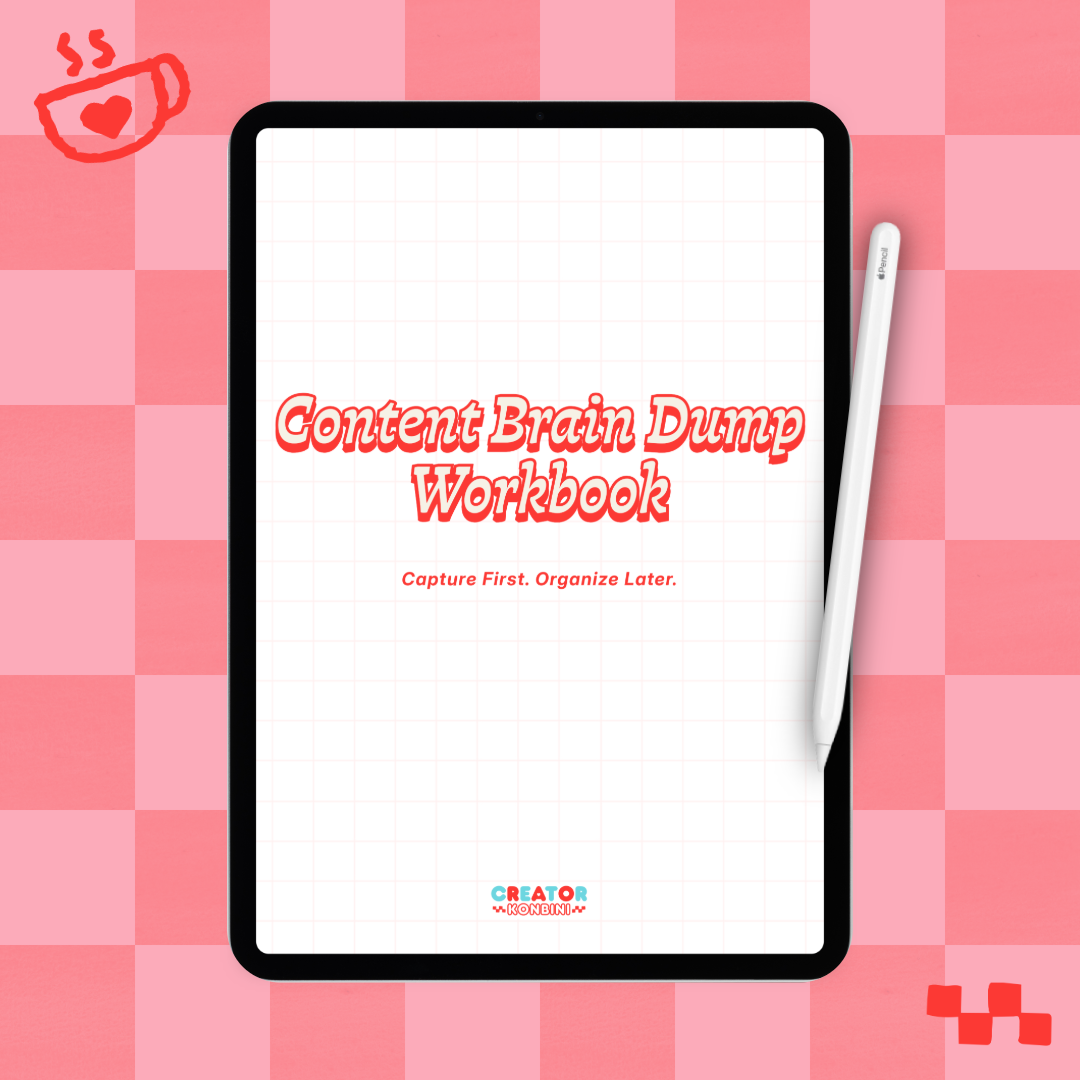Content Brain Dump Workbook